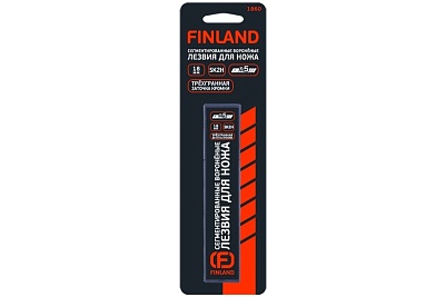 Лезвие для ножа  FINLAND 18 мм; сталь SK2H  (5 шт) (1860)