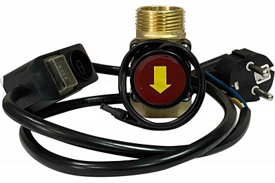 Реле протока WC-1Т (G1"х1" с переключателем)