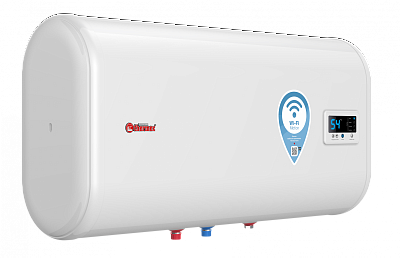 Водонагреватель THERMEX IF 80 H (pro) Wi-Fi белый плоский нерж.(1.3+0.7Квт) ВЫГОДА!!!