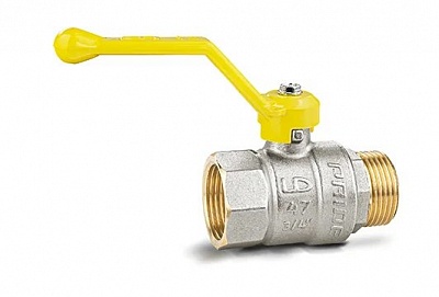 Кран шаровый LD Pride 47.15. ВН Ду 15 Ру40 рычаг GAS (17)