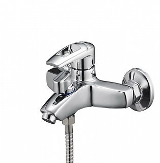 Смеситель д/ванны  G-lauf (LWF3-A113) ф35 лат.короткий излив