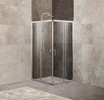 ДУШЕВОЙ УГОЛОК BELBAGNO UNIQUE-A-2 85/100-C-Cr