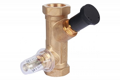 Клапан балансировочный 1" (10010156(34.98.355) Watts с расходомером