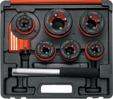 Клуппы трубные 3/8"- 1/2"- 3/4"- 1"- 1 1/4", 5 шт. (70045) FIT Профи