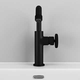 Смеситель для умывальника, черный, Grange, IDDIS, GRABLR0i01