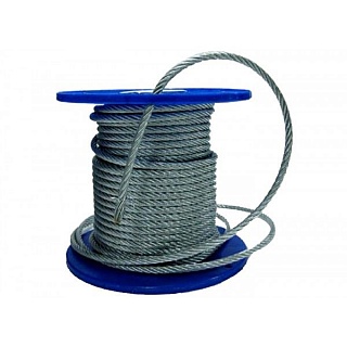 Трос из нерж. стали 5 мм А2 7*7 в нарезку