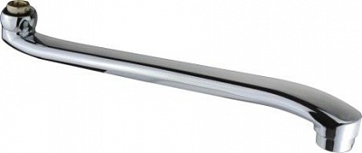 Излив д/шаров смесителя S плоский   G-lauf UCG-2231 25 см