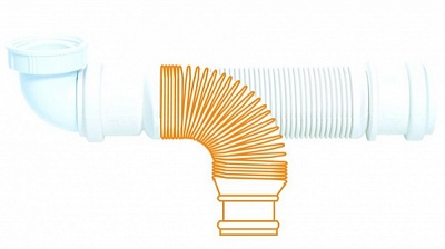 Сифон SENZO 1 1/2*40 с сухим затвором без выпуска VIR  31160002