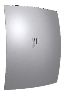 Вентилятор BREEZE 4C Gray metal осевой с обр.клапаном (настенный,потолочный)