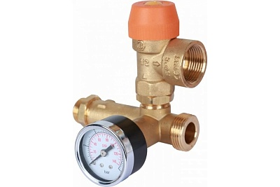 Группа насосная с теплообменником 18 пластин, без насоса в теплоизоляции (SDG-0038-182501) STOUT