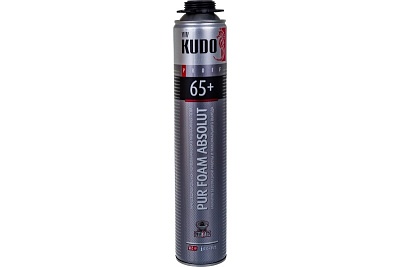 Пена монтажная профи KUDO Proff (пист.) (750мл.) (12) (KUPP10S65+)  ВЫГОДА