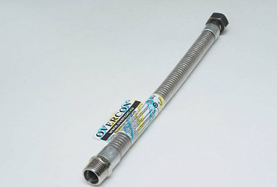 Подводка газ. 1,0м 1/2 Г-Ш  ПВХ "OVERCON" 