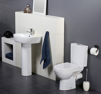 Унитаз-комп "PARVA" безободковый сид. м/лифт б/съем (Cersanit) ВЫГОДА!! 