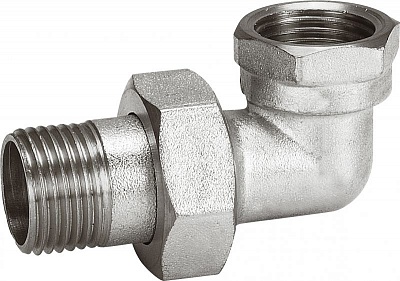 Американка  1/2" г/ш угловая AQuaFit  (100/10)