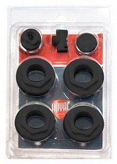 Комплект д/радиатора 3/4" Royal Termo без кроншт. (черный)  