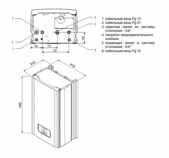 Котел электрический  Protherm Скат 12 К (КR/KE) 0010023648 ВЫГОДА!