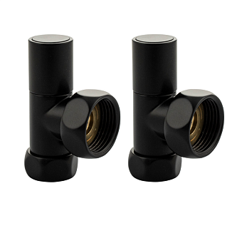 Вентиль угловой для П/С 1х3/4 г-г черный САНАКС 398ч