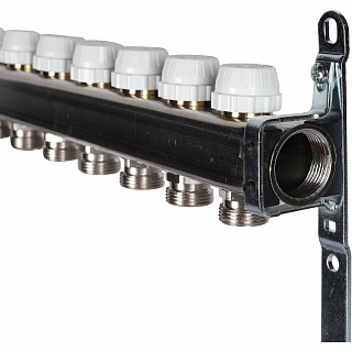 Коллектор 13-вых. нерж.ст. с расходомер. (SMS 0907 000013) STOUT