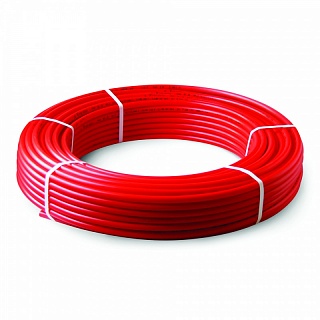 Труба PEX-a 16x2,0мм ПРО АКВА с EVOH красная (200м) бухта для тёплого пола (PXA.03.06.200.R)