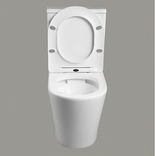 Унитаз-компакт Cerutti SPA "SELLA GW" безободковый сид.дюропл. м/лифт CT9864  АКЦИЯ!!