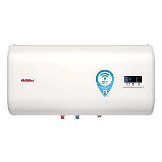 Водонагреватель THERMEX IF 80 H (pro) Wi-Fi белый плоский нерж.(1.3+0.7Квт) ВЫГОДА!!!