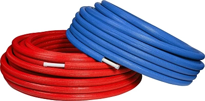 Труба 16х2.0 в синей изол.(бухта 10 м)  K-FLEX SOLID ISOLINE B 6 PERT II/Al/PERT II   