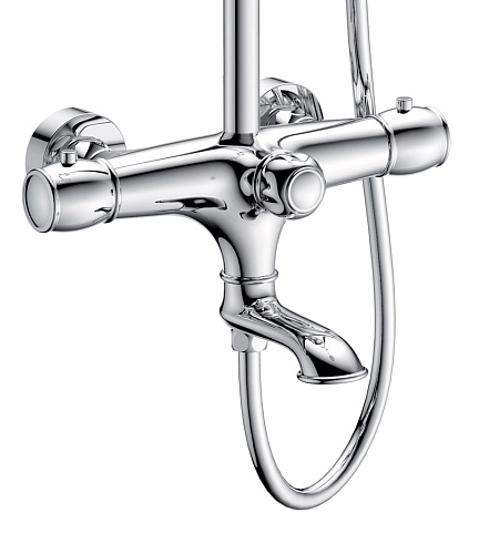 Душ. система KAISER Aria  душевая система  с термостатом (03182)
