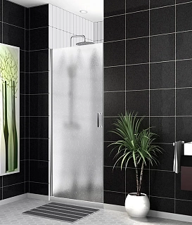 Дверь для душа BelBagno UNO-B-1-60-Ch-Cr стекло шиншилла