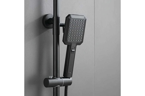 Душ. система SHEVANIK черная S8836H