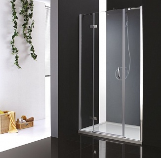 ДУШЕВАЯ ДВЕРЬ В НИШУ CEZARES BERGAMO-W-B-13 90+60/60-C-Cr-L