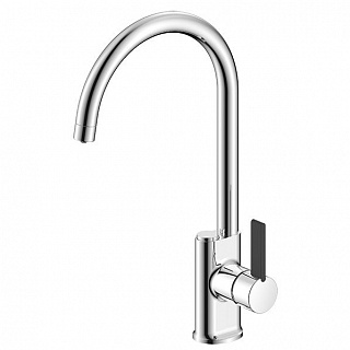 Смеситель д/кухни BUTTON  под фильтр хром/черный  d35  3509L  ARGO 41242 