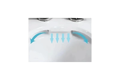 Унитаз-компакт Cerutti SPA "MAIELLA" безободковый сид.дюропл. м/лифт CT10314 АКЦИЯ!!