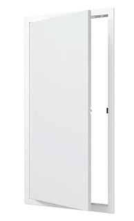 Сантехнические люки L2040N с магн. замком 200х400 (223х423) с фланцем (20)