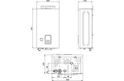 Котел электрический  Navien EQB - 12HW NEW ВЫГОДА! PEQB0012LH005	