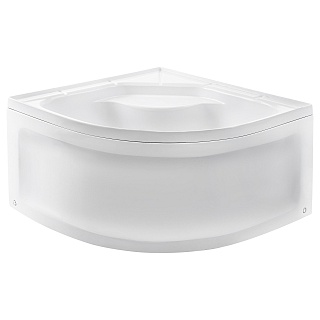 Поддон акриловый 0,8х0,8х0,43 WEMOR/RIVER полукруг 