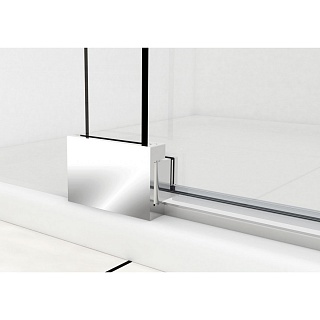 Дверь для душа Vincea Extra VDP-1E 1000/1100 распашная  хром,стекло прозрачное VDP-1E1011CL
