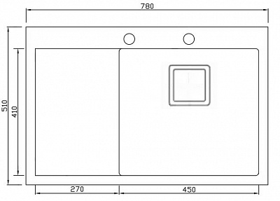 Кухонная мойка Seaman Eco Marino SMB-7851LSQ