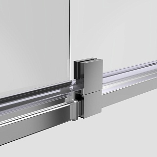 Дверь для душа Vincea Intra VDP-1I8090CL 800/900 распашная  хром,стекло прозрачное