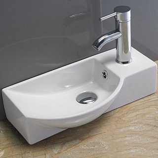 Умывальник фигурный 7947AL MELANA