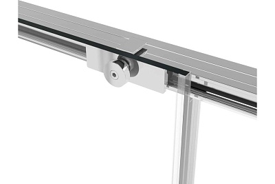 Дверь для душа VINCEA Slim Soft 1,2 м хром/прозрачное 6мм Easy Clean VDS-1SS120CL