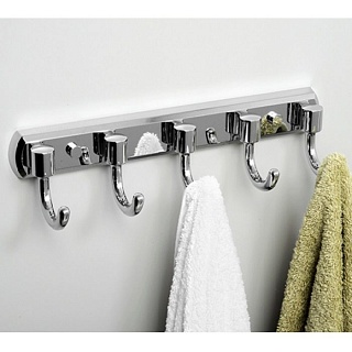 Кронштейн настенный 5 крючков  хром WasserKRAFT K-3075
