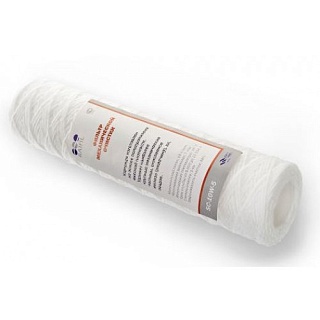 Картридж Slim 10'' из нити полипропиленовой  10 микрон, 12 л/мин Raifil SC-10W-10  (1496)