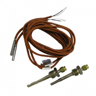 Датчик температуры погружной ТП (Pt500) с комплетом монтажных частей