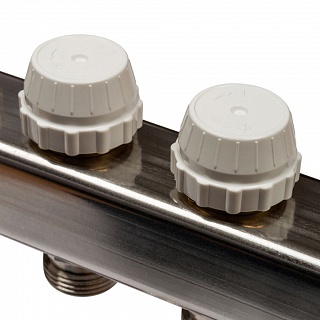 Коллектор 7-вых. нерж.ст. с расходомер. (SMS 0917 000007) STOUT