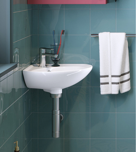 Умывальник "Веер"угловой 36х36см(Самара) 