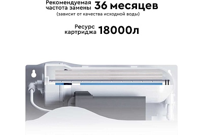 Мембрана обратного осмоса "Барьер Профи ОСМО 600" 600 Gal (Р171Р02)