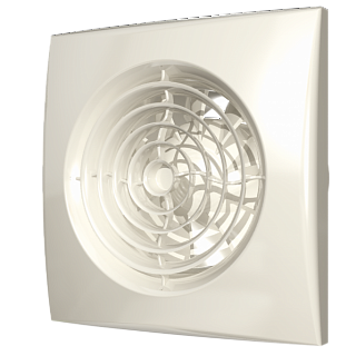 Вентилятор AURA 5С IVORY (настенный,потолочный,уровень шума 30 дб.) D125 осевой вытяжной(16)