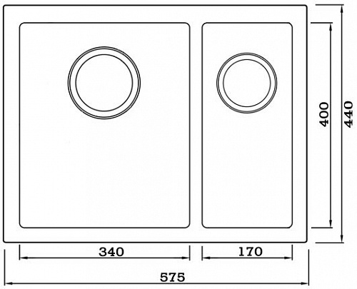 Кухонная мойка Seaman Eco Marino SME-575R