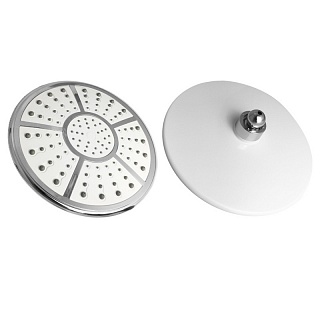 Верхний душ GFmark белая/хром 200мм (6040)