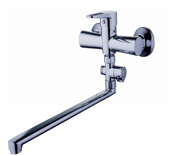 Смеситель д/ванны G-lauf (NUD6-A045) ф35 излив 320mm  (10)